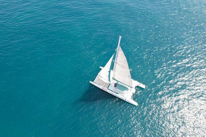 A day at Sea aboard Mundo Marino Catamaran in Valencia - Past Malvarrosa and through La Marina de Valencia
