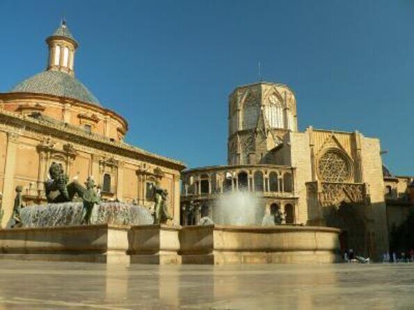 Private Segway Tour of Valencia's Old Town - Stop 1: an ancient Roman square with panoramic museum views