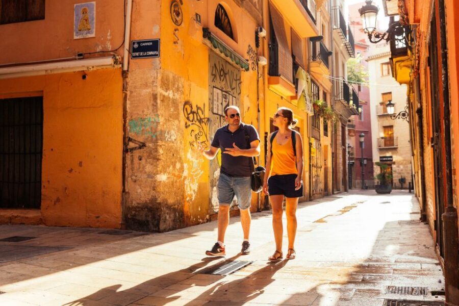 Valencia: Private Tour w/ Locals – Highlights & Hidden Gems - Justice Square and the Bat Symbol: Civic Identity in One Small Detail