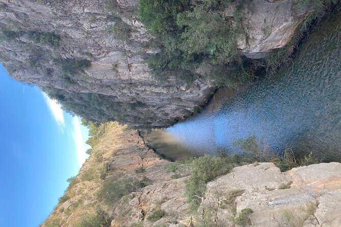 Walking Tour of the Hanging Bridges of Canyon de Turia and Chulilla Village - The 4WD track through olive groves and reservoir viewpoints